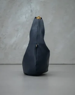Borsa in pelle AMINA blu – LOVING BAGS