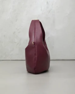 Borsa in pelle AMINA Bordeaux – LOVING BAGS