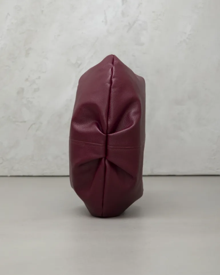 Borsa in pelle AMINA Bordeaux – LOVING BAGS