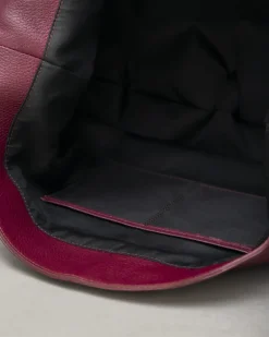 Borsa in pelle AMINA Bordeaux – LOVING BAGS