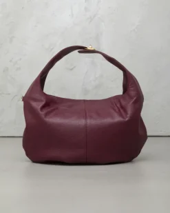 Borsa in pelle AMINA Bordeaux – LOVING BAGS