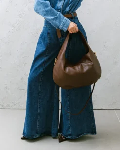 Borsa in pelle AMINA Marrone – LOVING BAGS