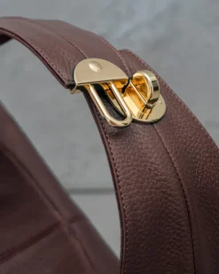 Borsa in pelle AMINA Marrone – LOVING BAGS