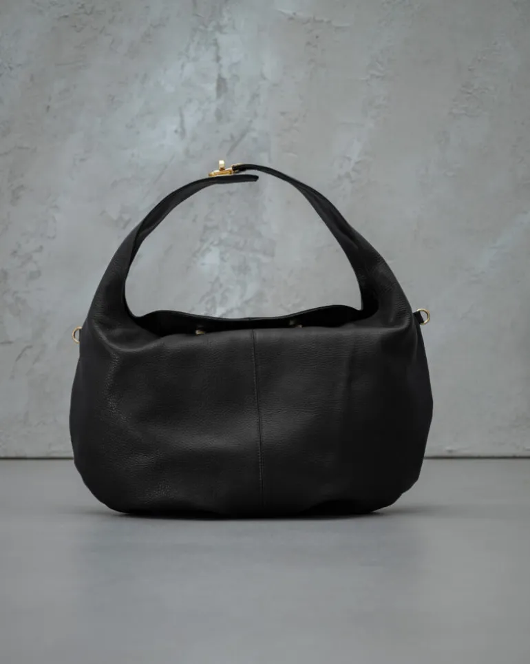 Borsa in pelle AMINA nera – LOVING BAGS