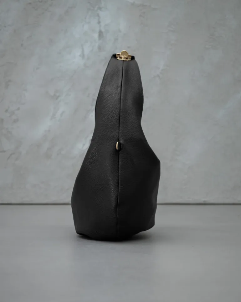 Borsa in pelle AMINA nera – LOVING BAGS
