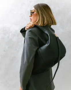 Borsa in pelle AMINA nera – LOVING BAGS
