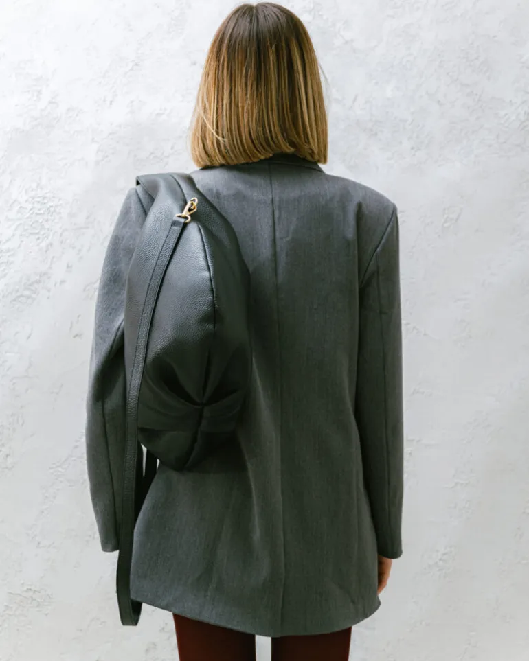 Borsa in pelle AMINA nera – LOVING BAGS