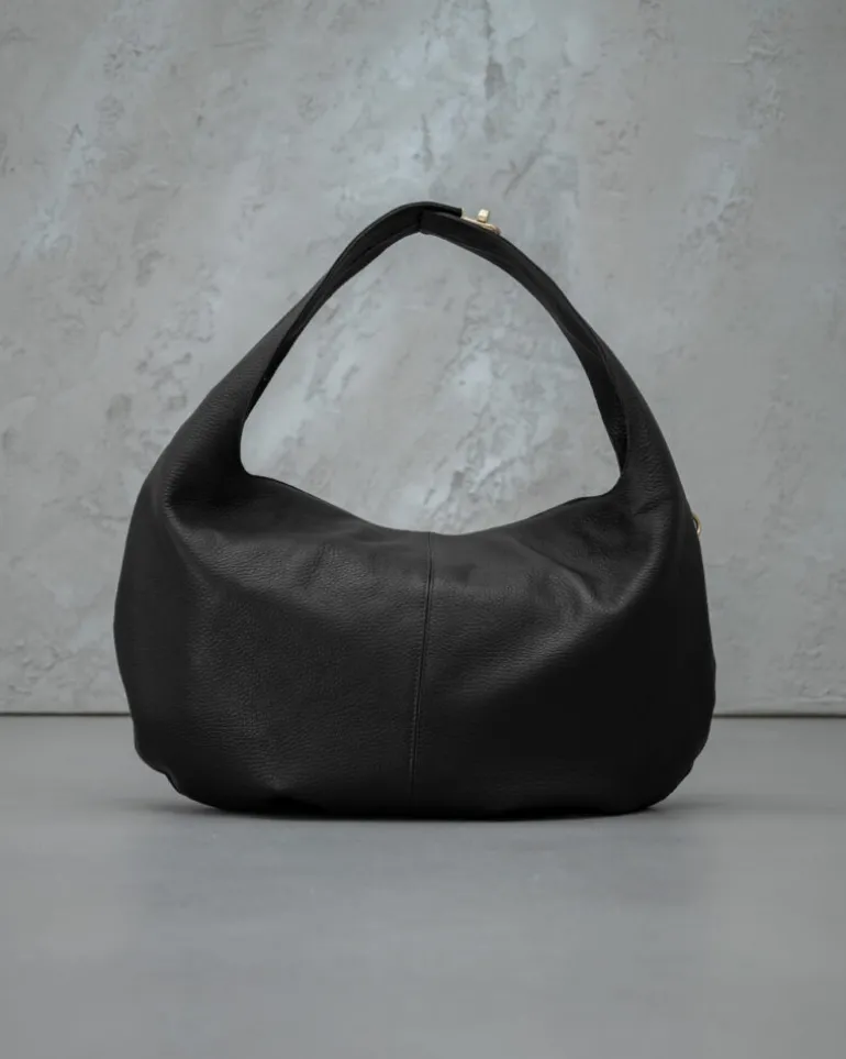 Borsa in pelle AMINA nera – LOVING BAGS