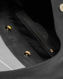 Borsa in pelle AMINA nera – LOVING BAGS