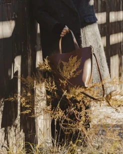 Borsa in pelle ATENA Marrone – LOVING BAGS
