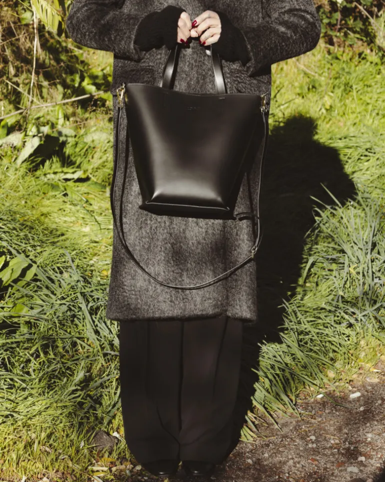 Borsa in pelle ATENA Nera – LOVING BAGS