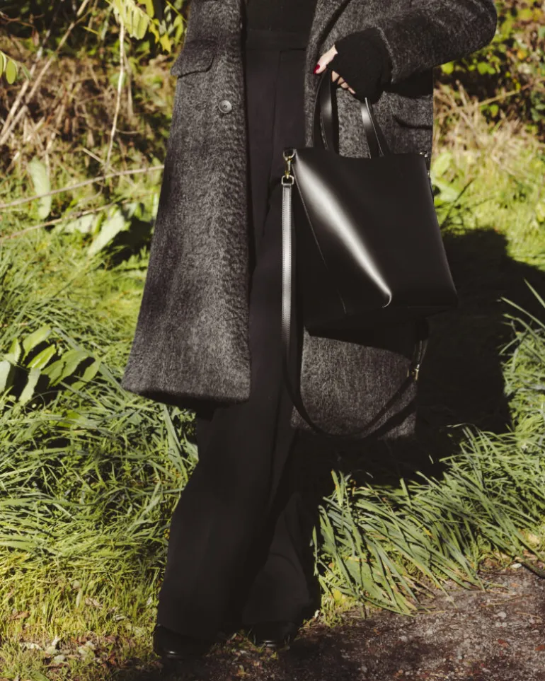 Borsa in pelle ATENA Nera – LOVING BAGS