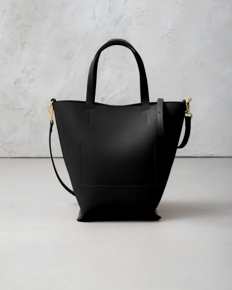 Borsa in pelle ATENA Nera – LOVING BAGS