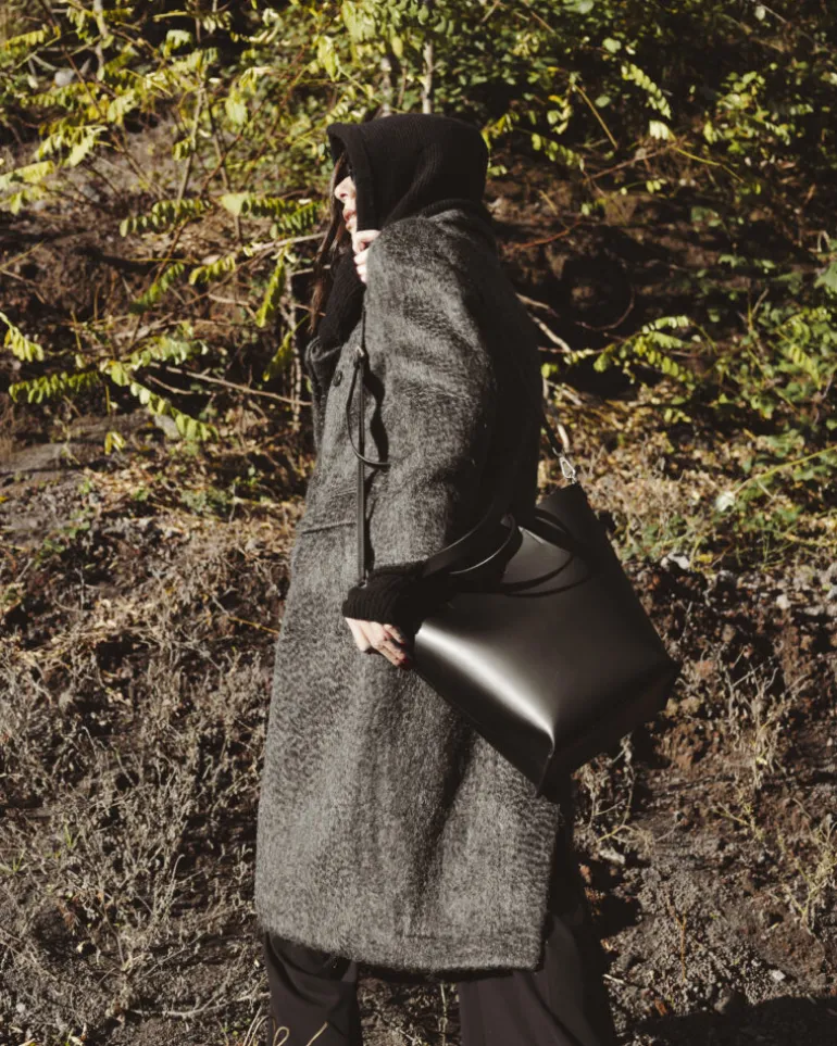 Borsa in pelle ATENA Nera – LOVING BAGS