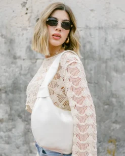 Borsa in pelle Cloe LATTE – LOVING BAGS