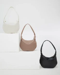 Borsa in pelle Cloe LATTE – LOVING BAGS