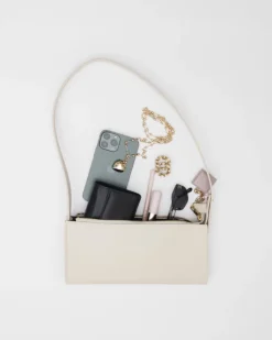 Borsa in pelle DEVA latte – LOVING BAGS