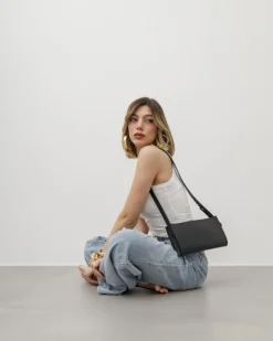 Borsa in pelle DEVA nera – LOVING BAGS