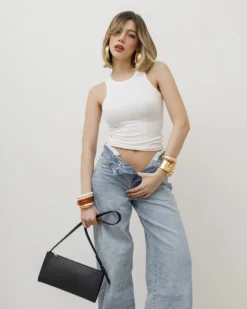 Borsa in pelle DEVA nera – LOVING BAGS