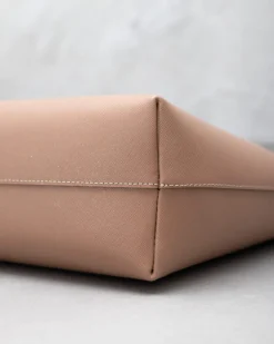 Borsa in pelle Elizabeth NUDE – LOVING BAGS