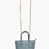 Borsa in pelle EVA azzurra – LOVING BAGS