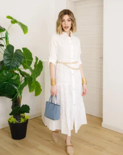 Borsa in pelle EVA azzurra – LOVING BAGS