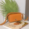 Borsa in pelle FRIDA arancio – LOVING BAGS