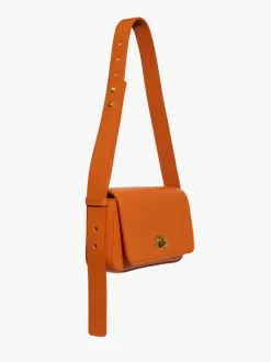 Borsa in pelle FRIDA arancio – LOVING BAGS