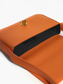 Borsa in pelle FRIDA arancio – LOVING BAGS
