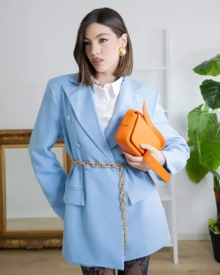 Borsa in pelle FRIDA arancio – LOVING BAGS