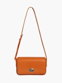 Borsa in pelle FRIDA arancio – LOVING BAGS