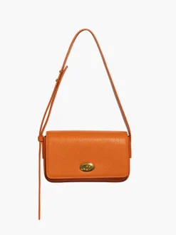 Borsa in pelle FRIDA arancio – LOVING BAGS