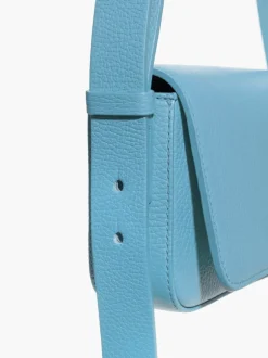 Borsa in pelle FRIDA azzurra – LOVING BAGS