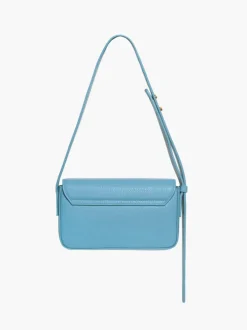 Borsa in pelle FRIDA azzurra – LOVING BAGS