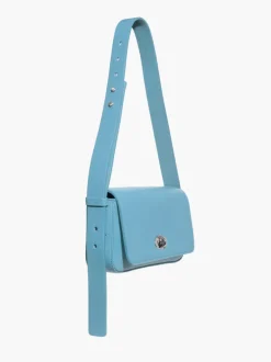 Borsa in pelle FRIDA azzurra – LOVING BAGS