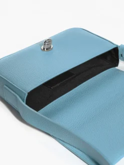 Borsa in pelle FRIDA azzurra – LOVING BAGS