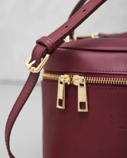 Borsa in pelle Giulietta BORDEAUX – LOVING BAGS