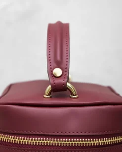 Borsa in pelle Giulietta BORDEAUX – LOVING BAGS