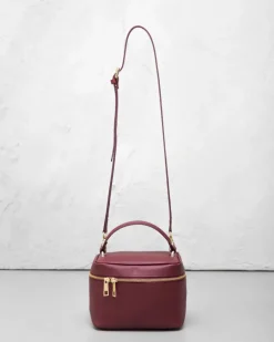 Borsa in pelle Giulietta BORDEAUX – LOVING BAGS
