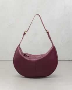 Borsa in pelle RACHEL bordeaux – LOVING BAGS