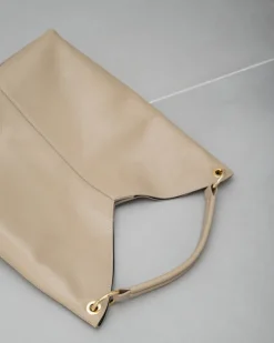 Borsa in pelle SIENNA beige – LOVING BAGS