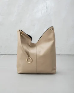 Borsa in pelle SIENNA beige – LOVING BAGS