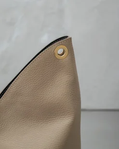 Borsa in pelle SIENNA beige – LOVING BAGS