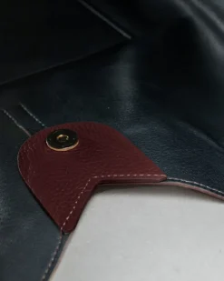 Borsa in pelle SIENNA bordeaux – LOVING BAGS