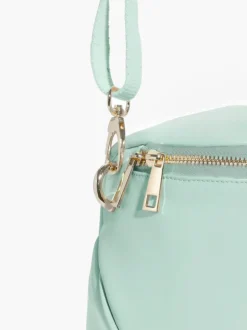 Borsa ISABELLA in pelle acqua marina – LOVING BAGS
