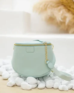Borsa ISABELLA in pelle acqua marina – LOVING BAGS