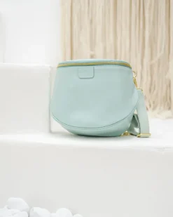 Borsa ISABELLA in pelle acqua marina – LOVING BAGS