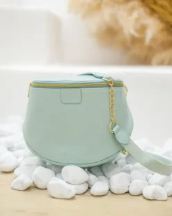 Borsa ISABELLA in pelle acqua marina – LOVING BAGS