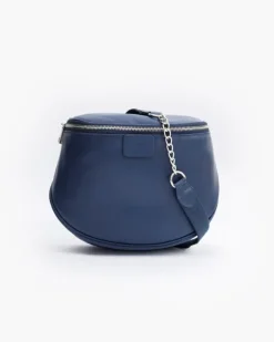Borsa ISABELLA in pelle BLU NAVY – LOVING BAGS