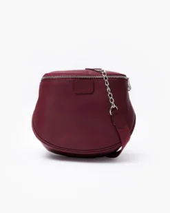 Borsa ISABELLA in pelle BORDEAUX – LOVING BAGS